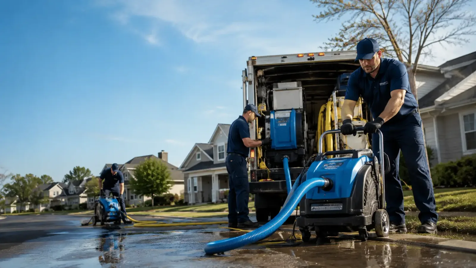 Flood Damage Cleanup in Midway, KY